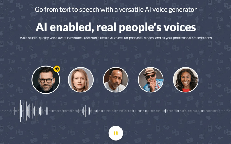 Murf.ai: Text to Speech with AI Voice Generator - AI Tool Selection