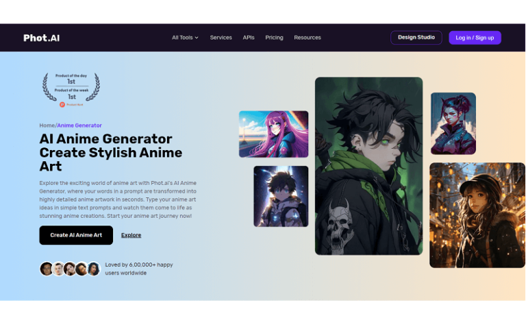 Phot.ai AI Anime Generator