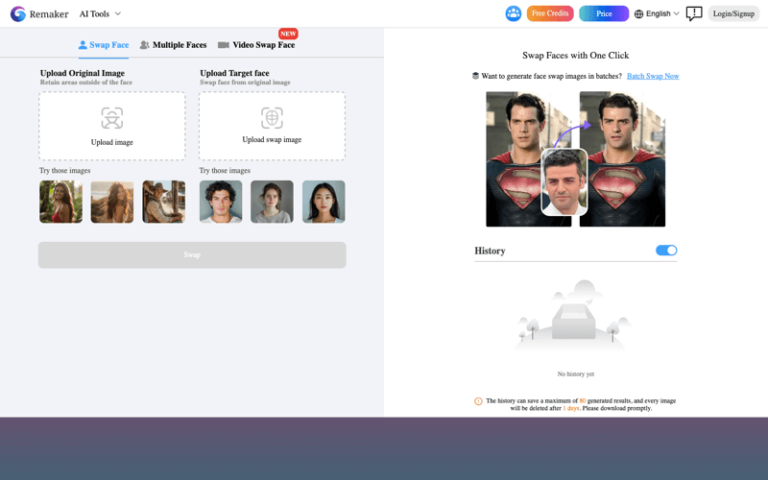 Remaker AI Face Swap