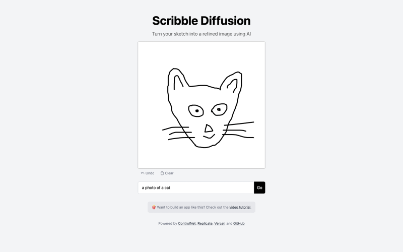 Scribble Diffusion