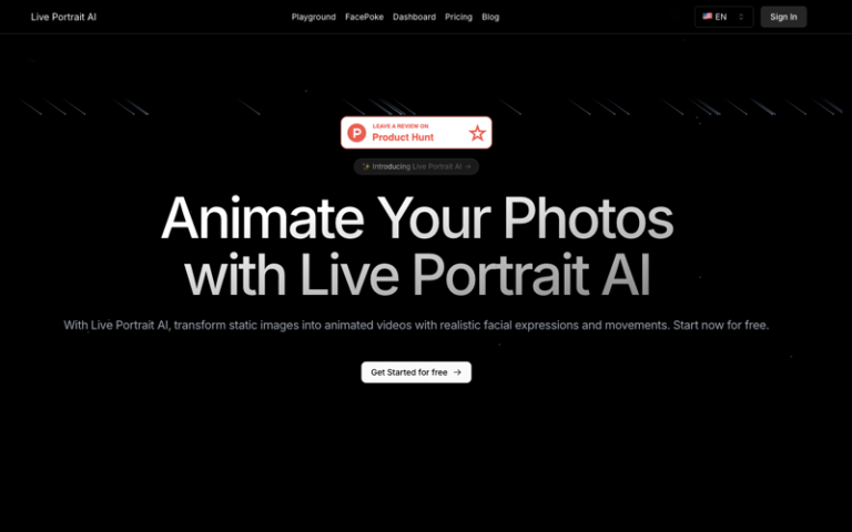 Live Portrait AI