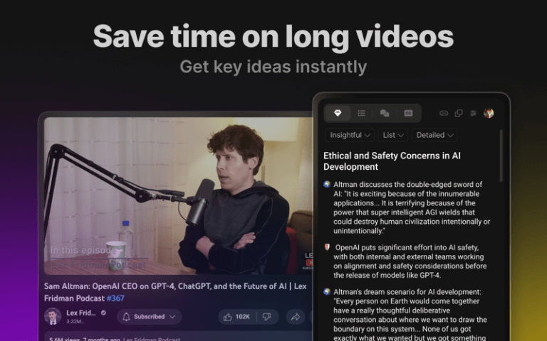 Top YouTube Video Summarizers