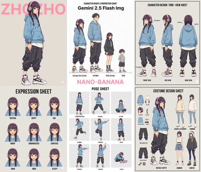 Full Character Sheets